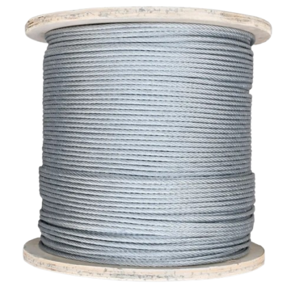 Flexicable galvanizado Triton 1/4 alma fibra 6x7 metro C&A Mejía