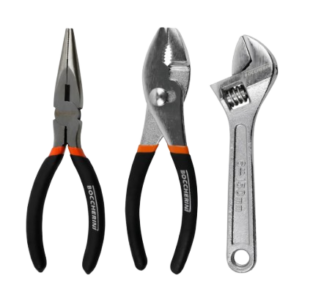 JUEGO DE HERRAMIENTAS PARA JARDIN 3 PIEZAS