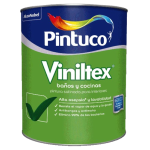 PINTURA VINILTEX 3 EN 1 NAT. VERDE INTREPIDO GALON